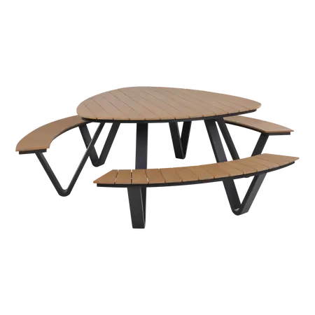 Picknickset Arezzo driehoek - afbeelding 2