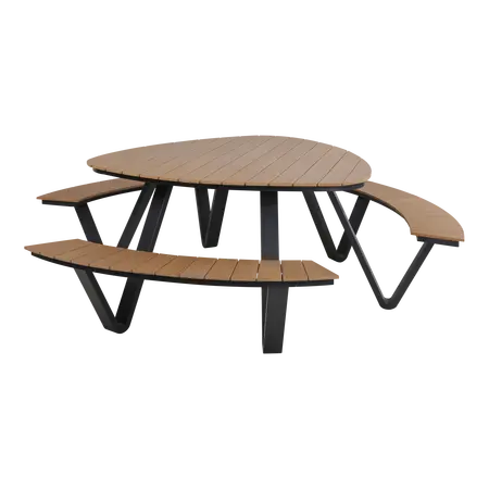 Picknickset Arezzo driehoek - afbeelding 4