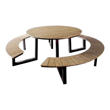 Picknickset Arezzo rond - afbeelding 1