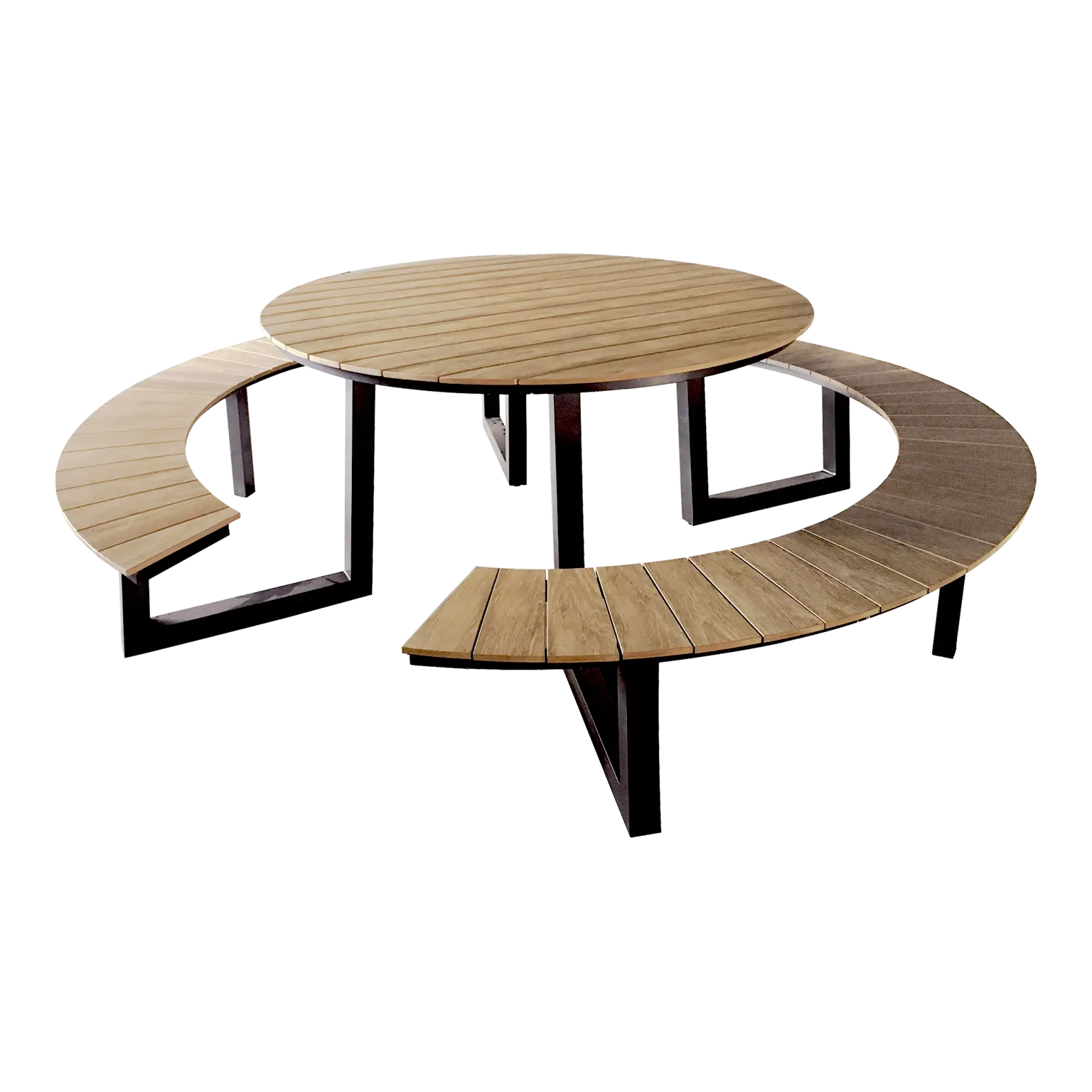 Table Arezzo Rond Picknickset Arezzo rond - GroenRijk Raalte