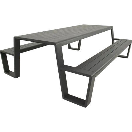 Picknickset estilo 220cm antraciet - afbeelding 1