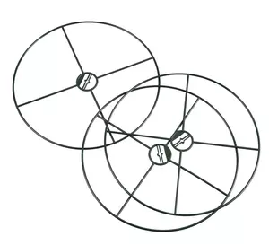 Plantensteunen rond d40cm groen 3st - afbeelding 2