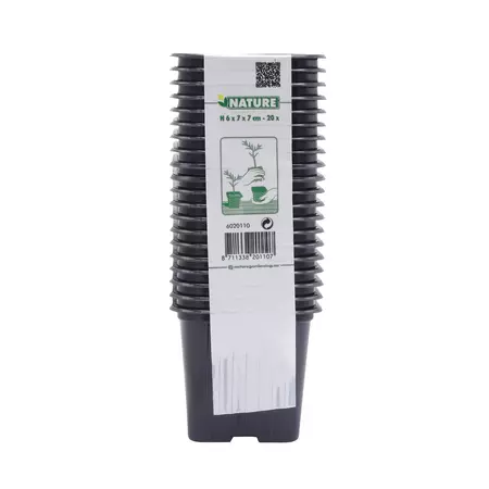 Plastic stekpotjes h6b7l7cm - afbeelding 1
