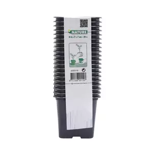 Plastic stekpotjes h6b7l7cm - afbeelding 3