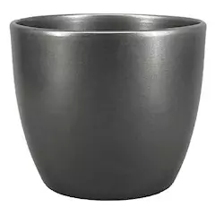 Pot boule d7.5h6 metallic