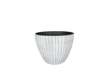 Pot nanda d22h17cm concrete - afbeelding 1