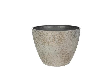 Pot nova d19h15cm concrete gold