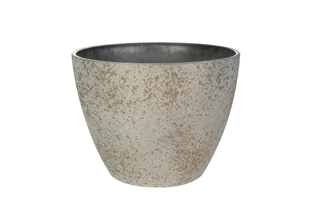 Pot nova d29h22cm concrete gold - afbeelding 1