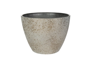 Pot nova d29h22cm concrete gold - afbeelding 2
