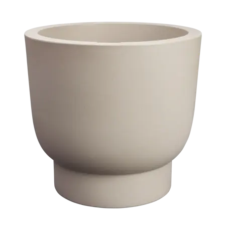 Pot pc amber grail d30cm blncdbeige - afbeelding 1