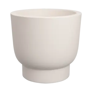 Pot pc amber grail d30cm linnen wit - afbeelding 1