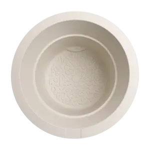 Pot pc amber grail d30cm linnen wit - afbeelding 5
