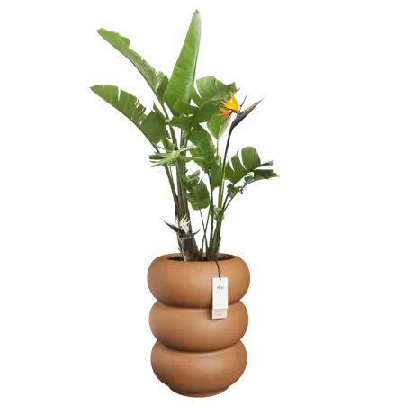 Pot pc amber roll d43h58cm karamel - afbeelding 5