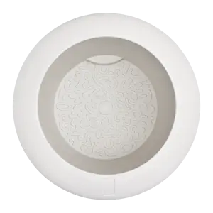 Pot pc amber roll d43h58cm lin.wit - afbeelding 4