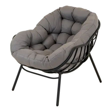 Relax stoel cozy alu stone - afbeelding 1