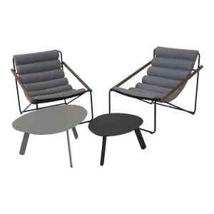 Relaxstoel miami grijs - afbeelding 2