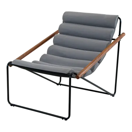 Relaxstoel miami grijs - afbeelding 6