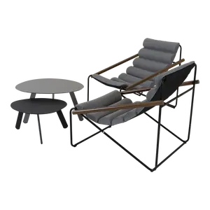 Relaxstoel miami grijs - afbeelding 11