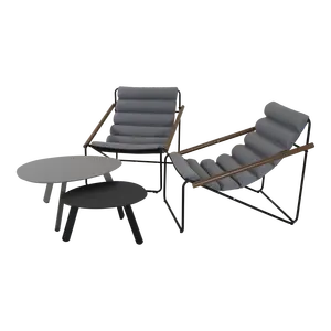 Relaxstoel miami grijs - afbeelding 12