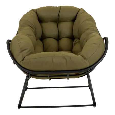 Schommelstoel cozy alu olive - afbeelding 2