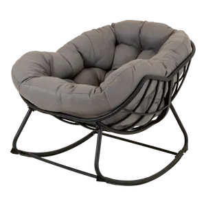 Schommelstoel cozy alu stone