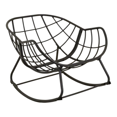 Schommelstoel cozy alu stone - afbeelding 3