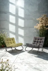 Schommelstoel zenzi zwart - afbeelding 2