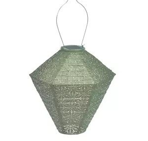 Solarlamp d28cm diamnt sashiko grn