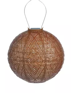 Solarlamp d30cm ikat koper