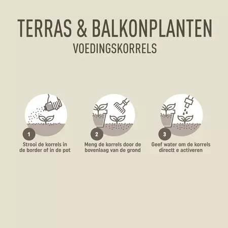 Strooibus terras/balkon 1800g - afbeelding 3