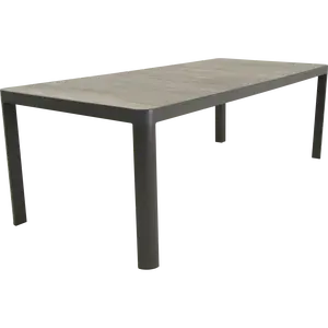 Tafel castilla negro l220b100h74cm - afbeelding 1