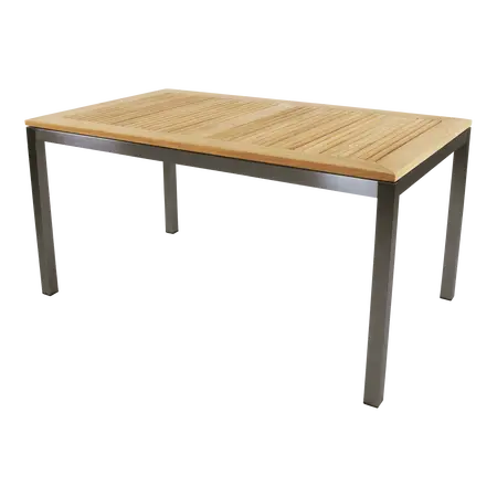 Tafel marmaris rvs l152b90cm - afbeelding 1