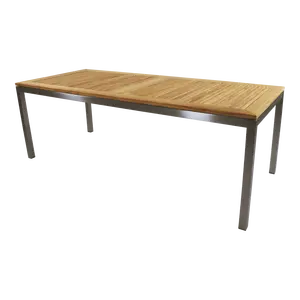 Tafel marmaris rvs l220b92cm