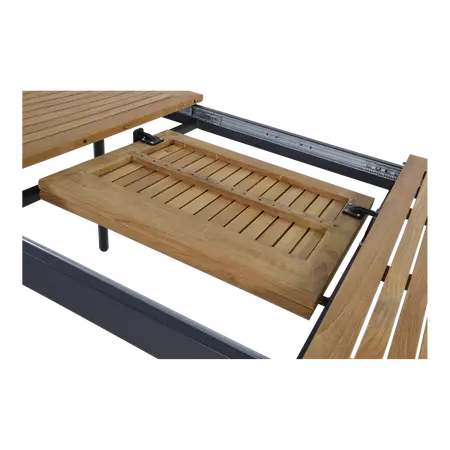 Tafel monza antraciet uittrekbaar - afbeelding 5