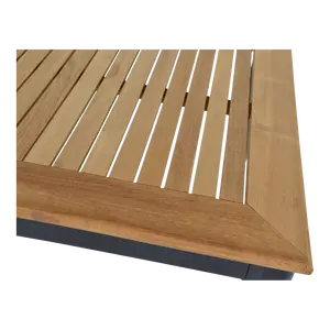 Tafel monza l150b90cm antraciet - afbeelding 3