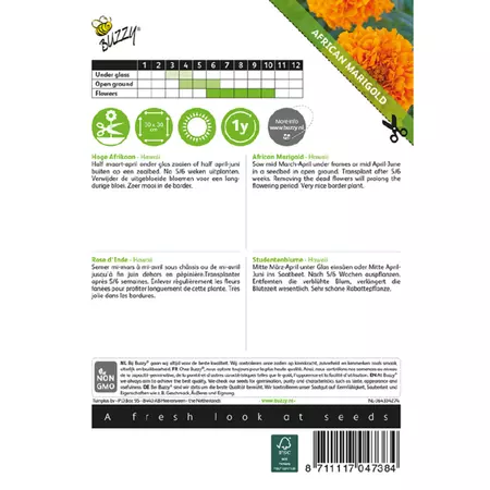 Tagetes er. hawaii fl.pl. 1g - afbeelding 2