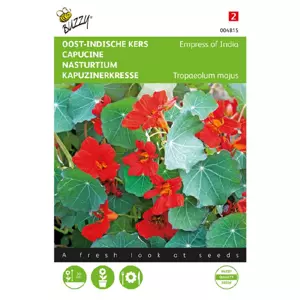 Tropaeolum majus nanum empress o 3g - afbeelding 1