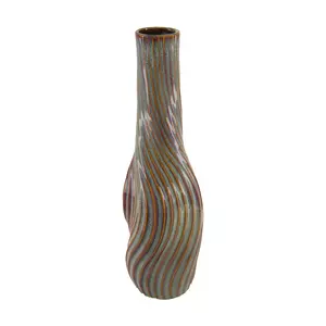 Vaas keramiek l15b15h50cm multi
