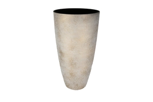 Vaas nova d36h67cm concrete gold - afbeelding 1