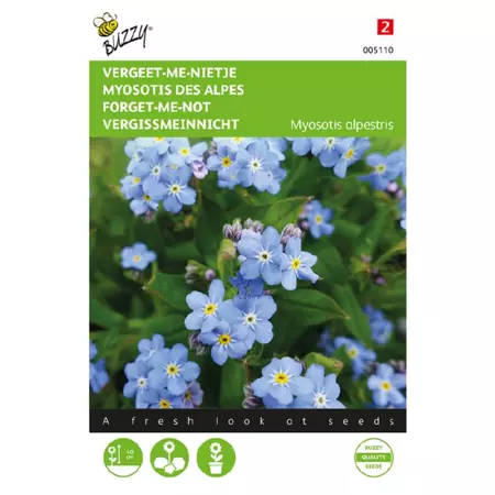 Vergeet-mij-nietje blauw 0.5g - afbeelding 1