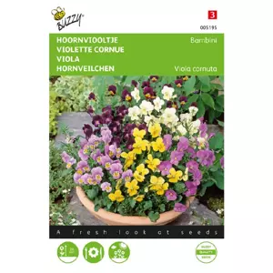 Viola cornuta bambini mix 0.4g - afbeelding 1