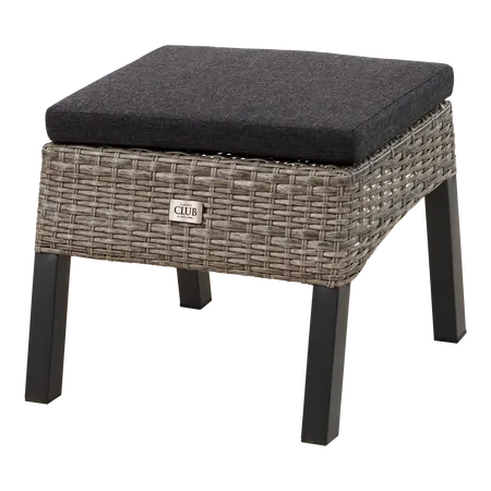 Voetenbank treviso brick mat grijs - afbeelding 1