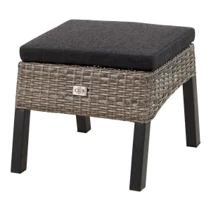 Voetenbank treviso brick mat grijs - afbeelding 1