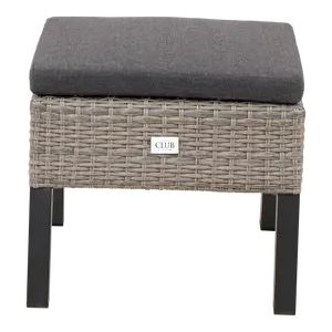 Voetenbank treviso brick mat grijs - afbeelding 3