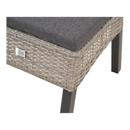 Voetenbank treviso brick mat grijs - afbeelding 4