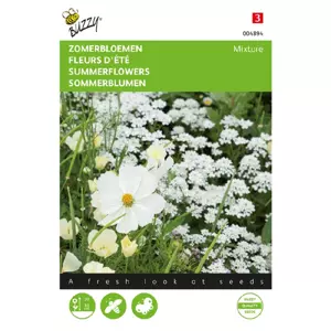 Zomerbloem witte tint 2g - afbeelding 2